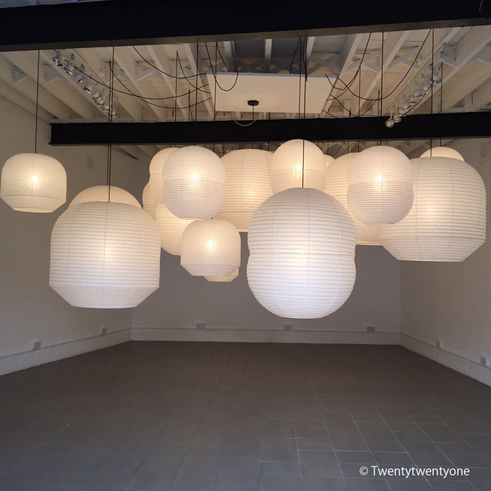 EDOHOTARU Double Bubble Small Pendant Lamp by Gifu Lamps Pendant Lamps